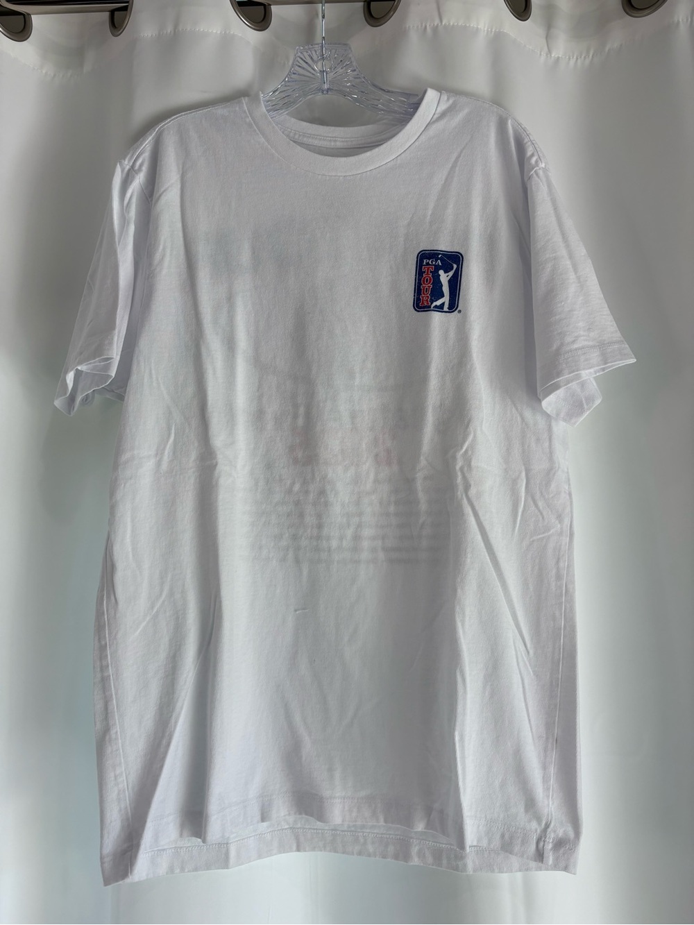 PGA Tour White Short Sleeve Logo Tee